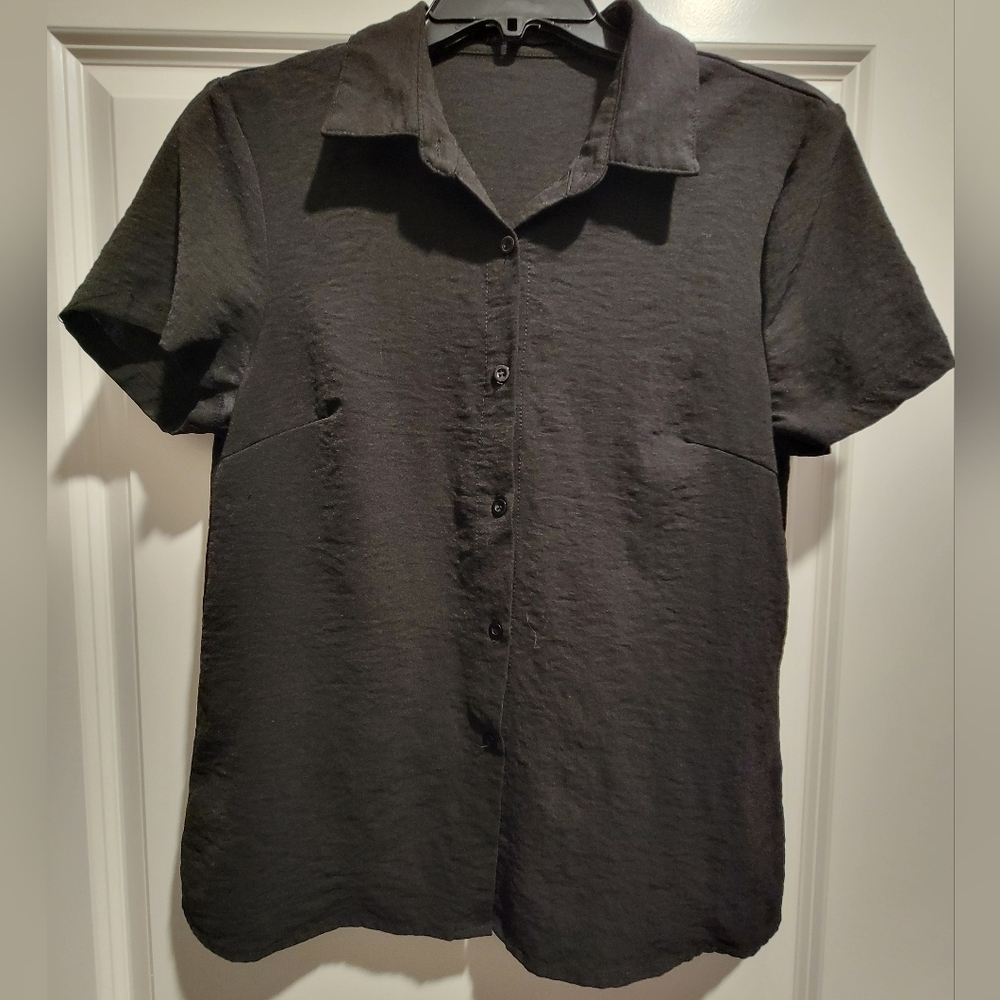 Black Short Sleeve Shirt